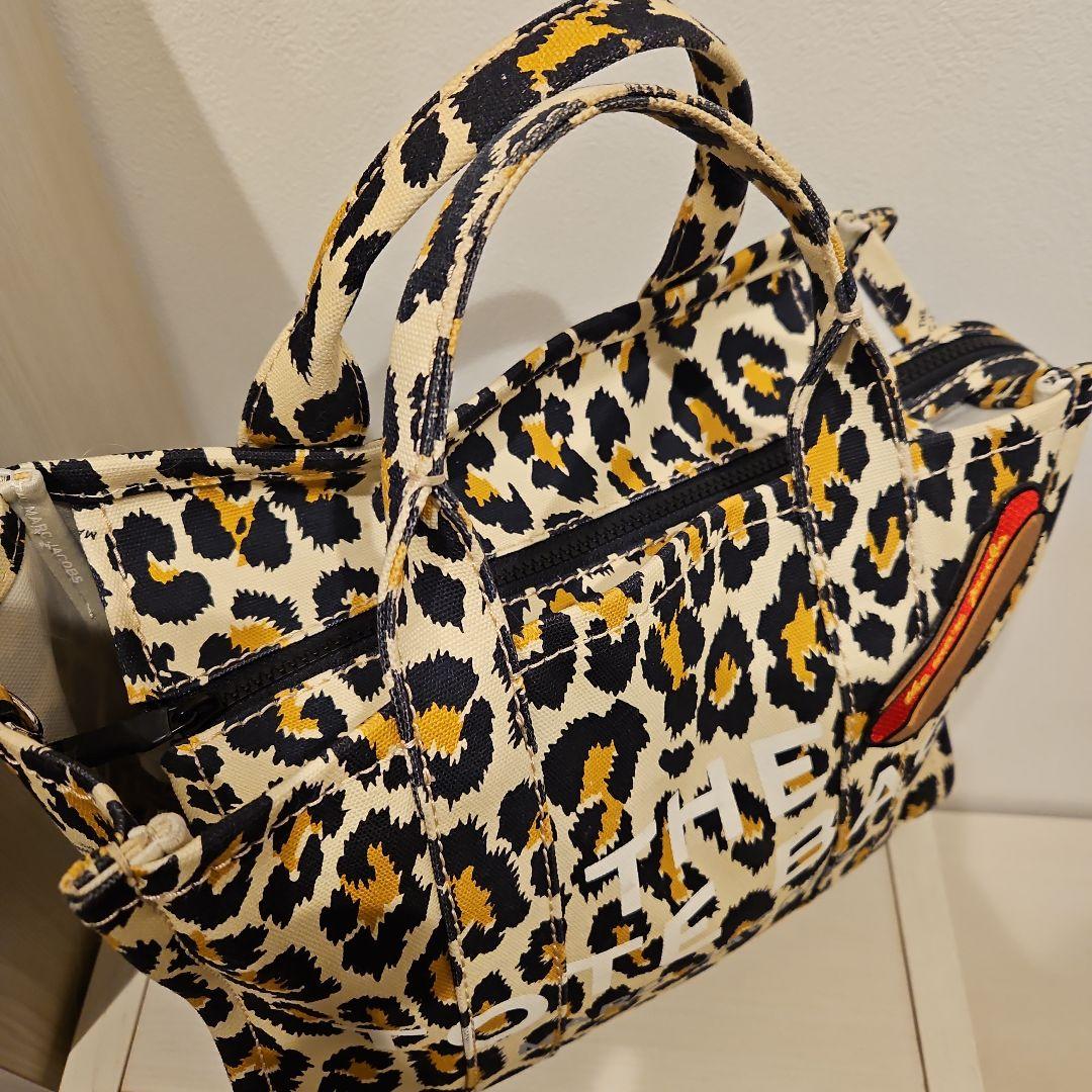 Marc Jacobs レオパード柄トートバッグ