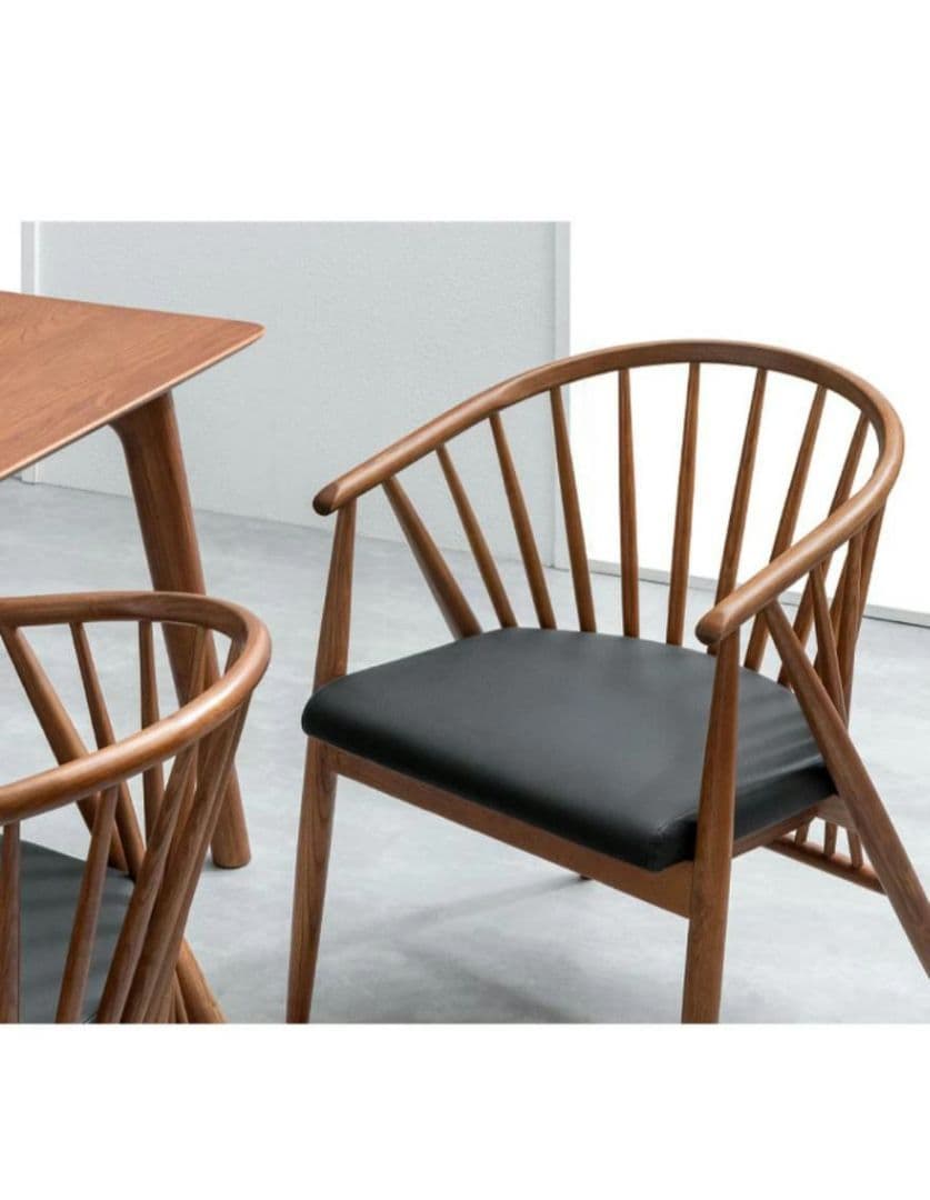 タンスのゲン　和モダン　ダイニングチェア　1脚