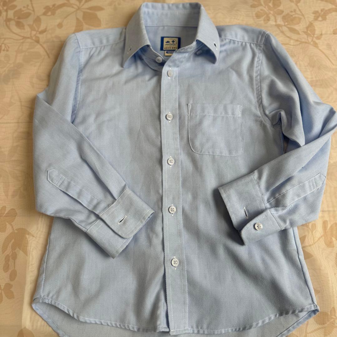 極美品 コムサイズム フォーマル ジャケット 120 紺ブレ 7点セット