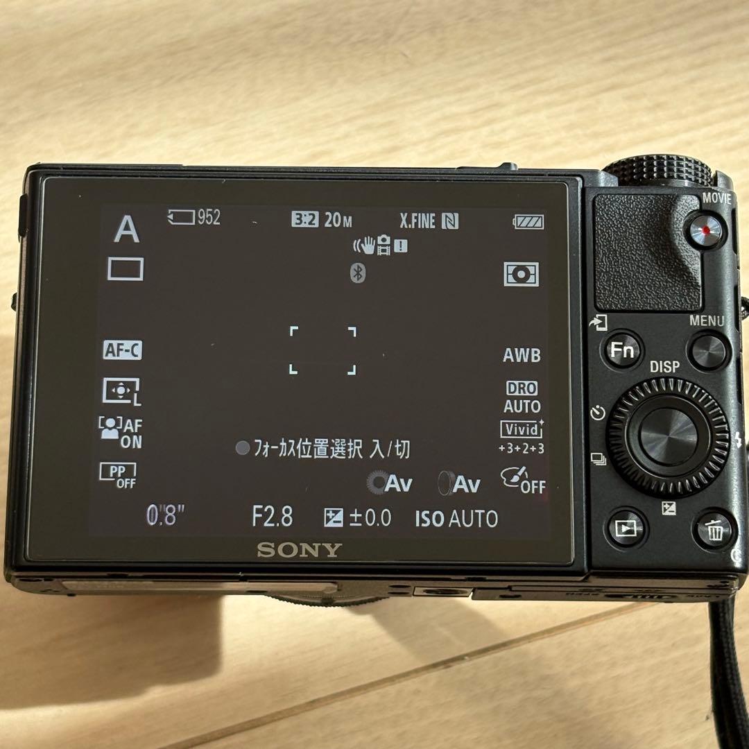 SONY RX100m7 シューティングキット 純正ケース&グリップ付き