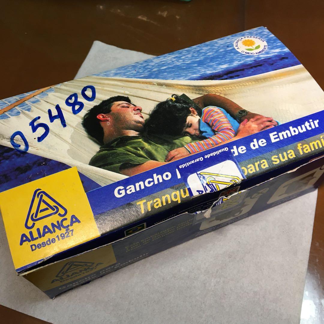 ハンモック　フック ブラジル製　コンクリート壁埋め込み用　日本非売品