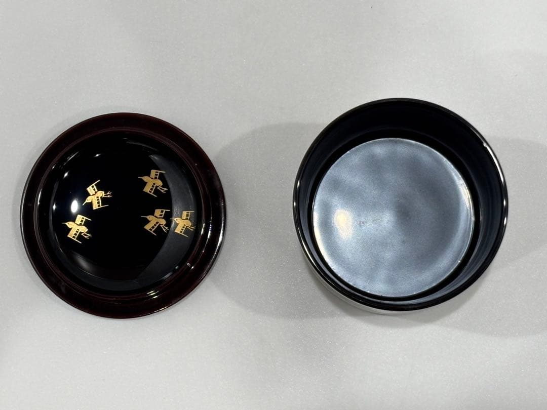 茶道具 汐汲棗 圓能斎好 吉田一峰 棗 共箱