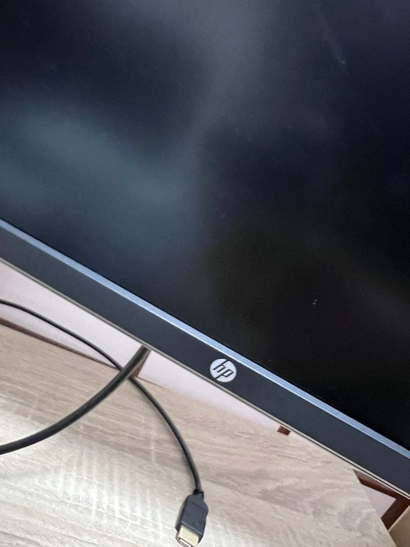 hp 大画面モニター HDMI VESA対応 デスクアーム・キーボード付き