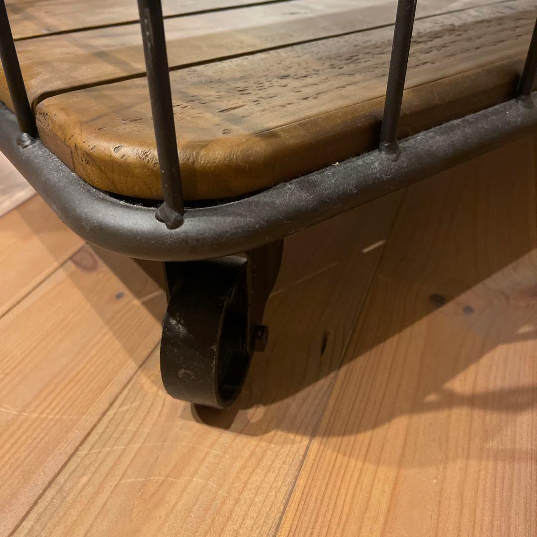 crash gateマランコンソールテーブルラック　w1800