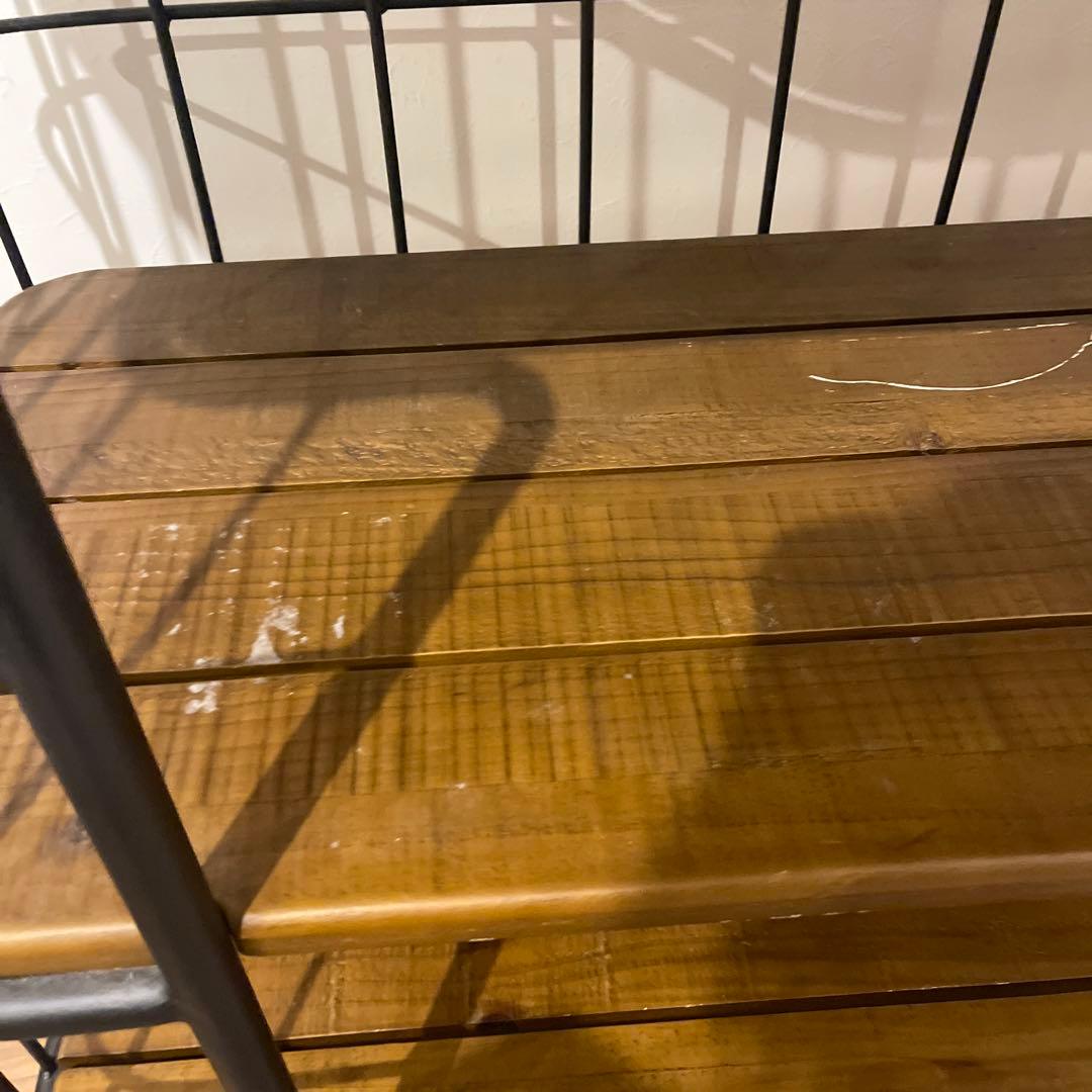 crash gateマランコンソールテーブルラック　w1800