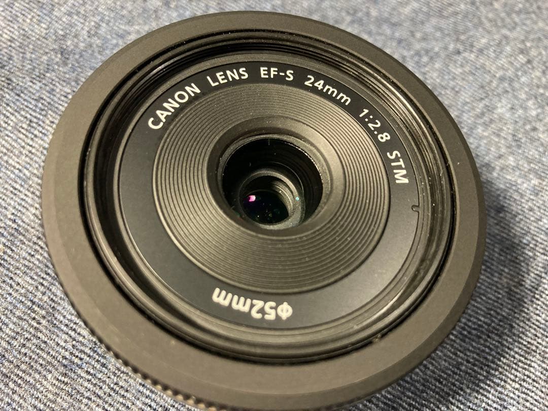 箱説付 美品◆キャノン EFS 24mm f2.8 STM◆CANON EF-S