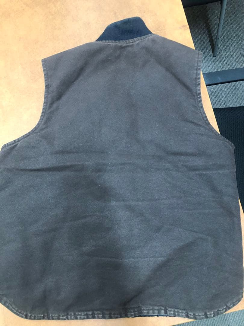 カーハート　Carhartt ダークブラウン ベスト　L