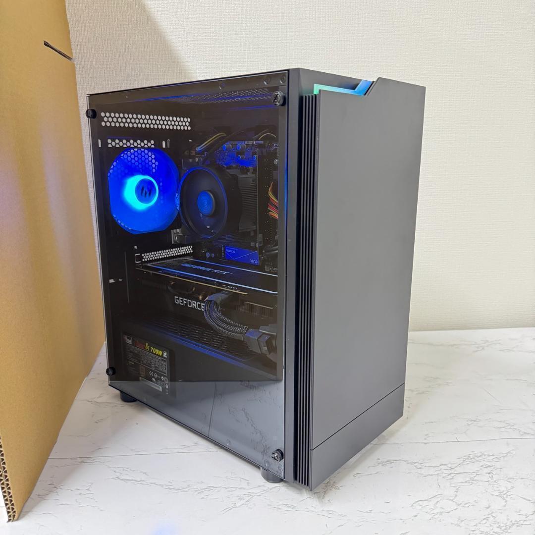 【即納激安ブラックモデル】RX5700XT搭載ゲーミングPCフルセット✨2