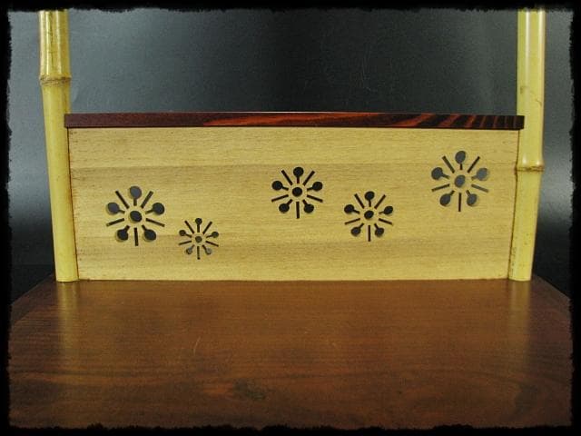 鵬雲斎好 三和棚 川瀬 表完 裏千家 棚物 茶道具 共箱 g5