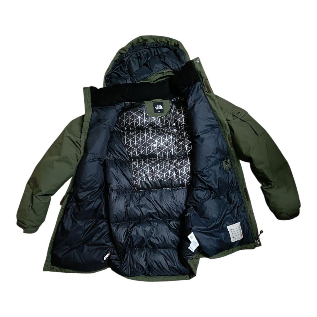 ​【高機能】ノースフェイス マウンテンパーカー キッズ160 カーキ