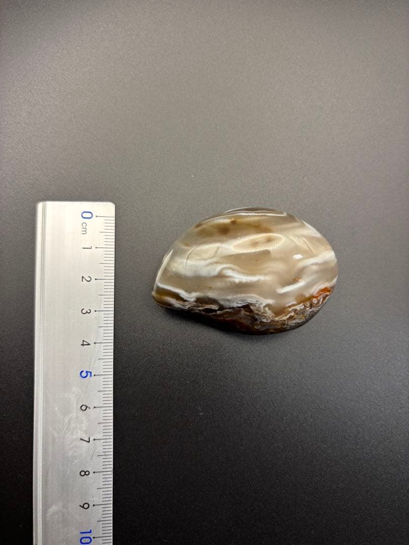 命根石　パワーストーン　瑪瑙 握りお守り(4)