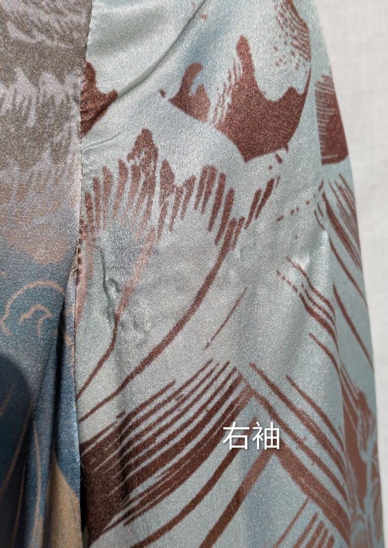 Giorgio Armani シルクジャケット　シックな色合い　国内直営店購入