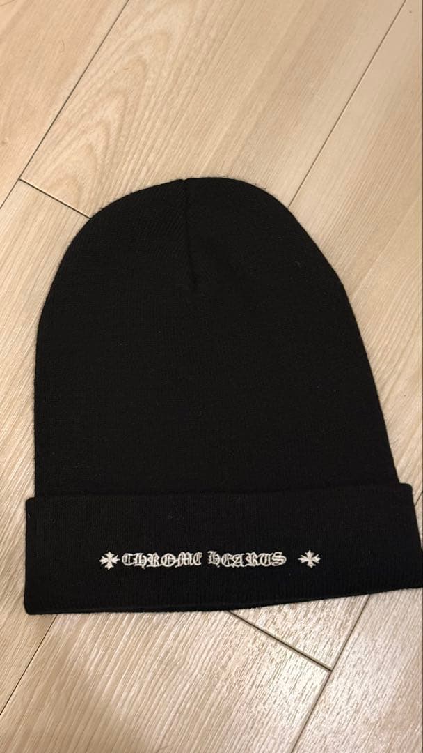 CH ビーニー ブラック ニット帽