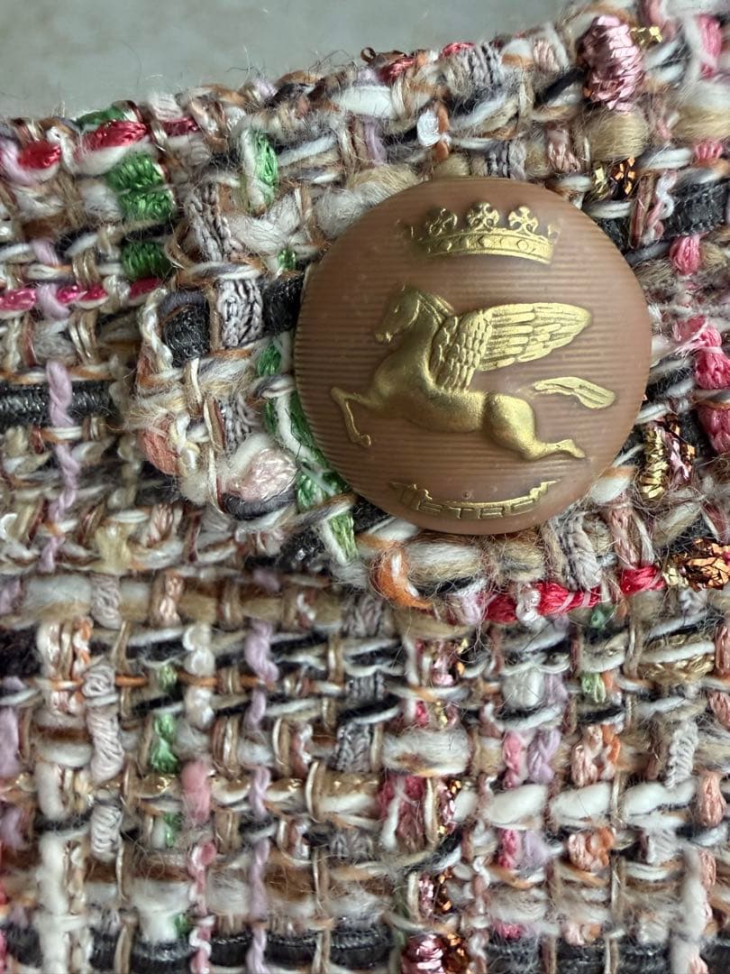 ETRO テーラードツイードセットアップ マルチカラー