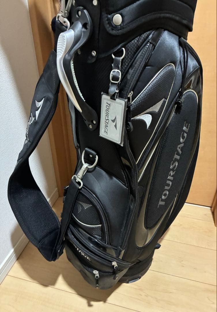 ブリヂストン TOURSTAGE ツアーステージ キャディバッグ 9インチ
