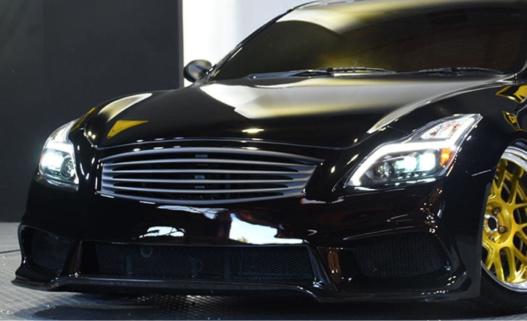 ROZEL フロントバンパー　ブラック塗装済　ckv36