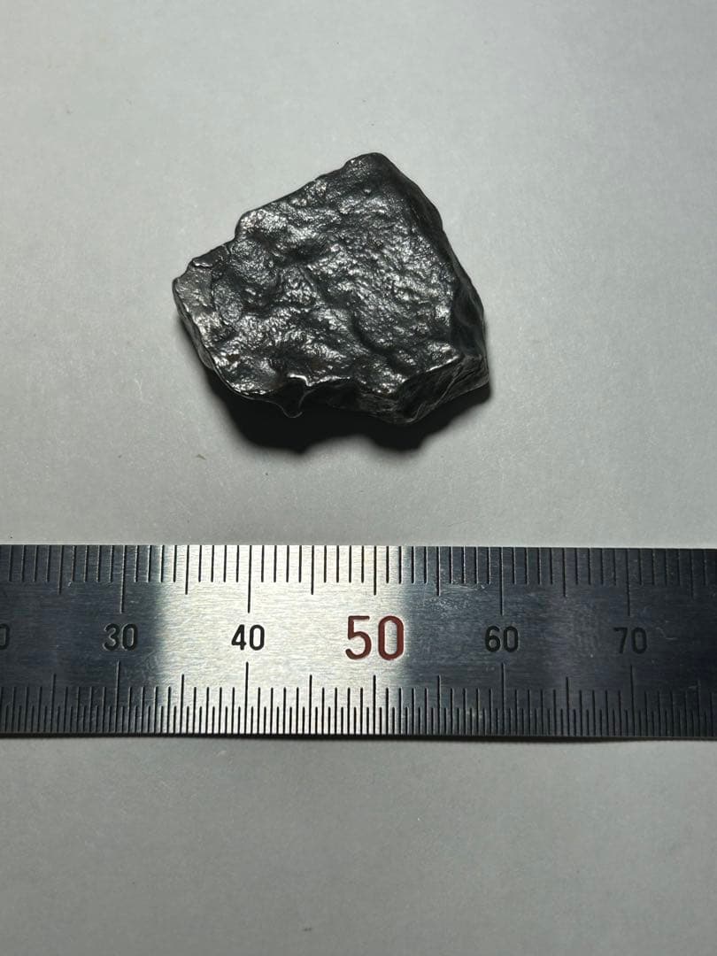 鉄隕石　シホテアリン　原石　オクタヘドライト　16.3g　証明書付き