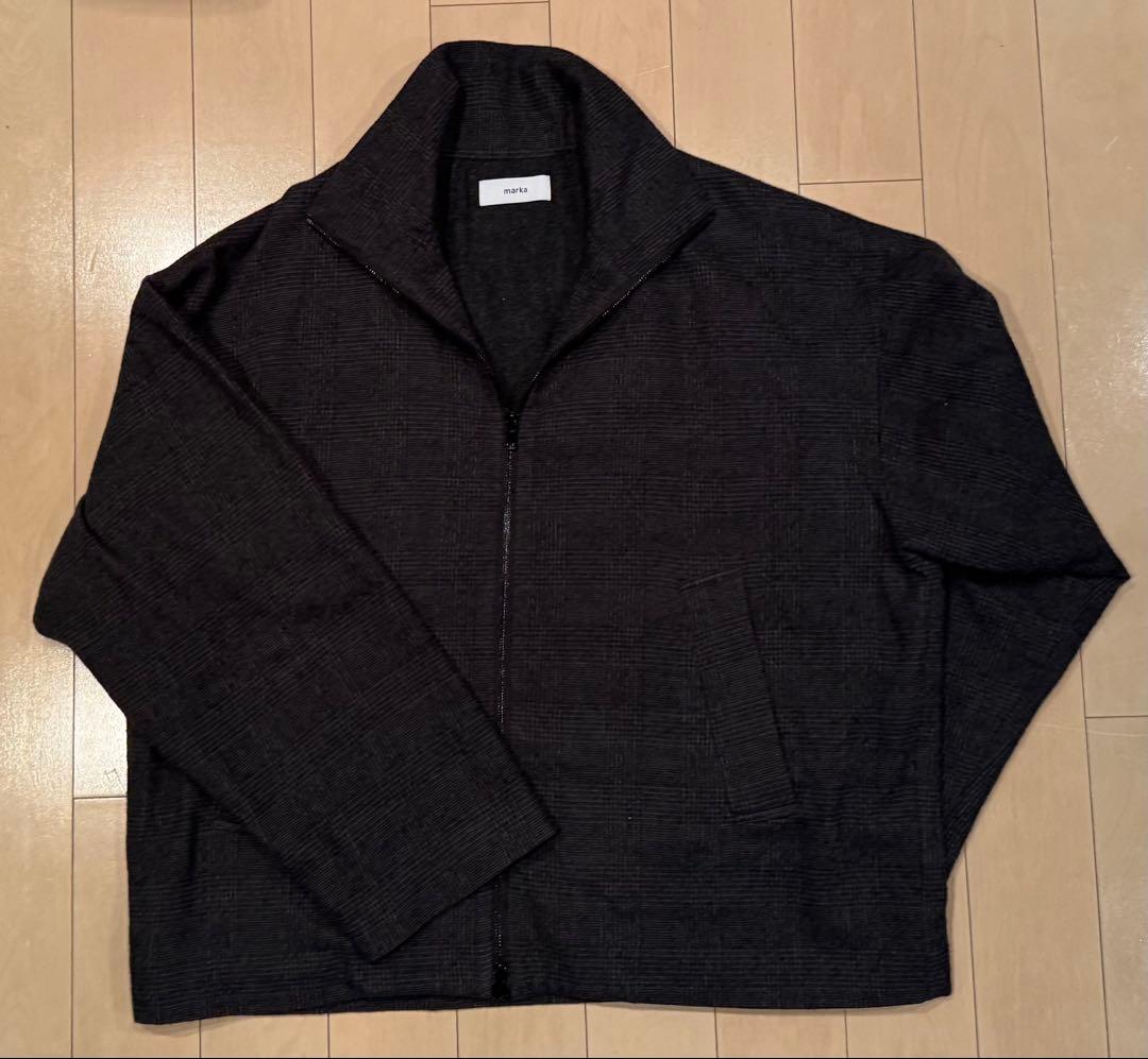 marka ダークグレー ジップアップジャケット