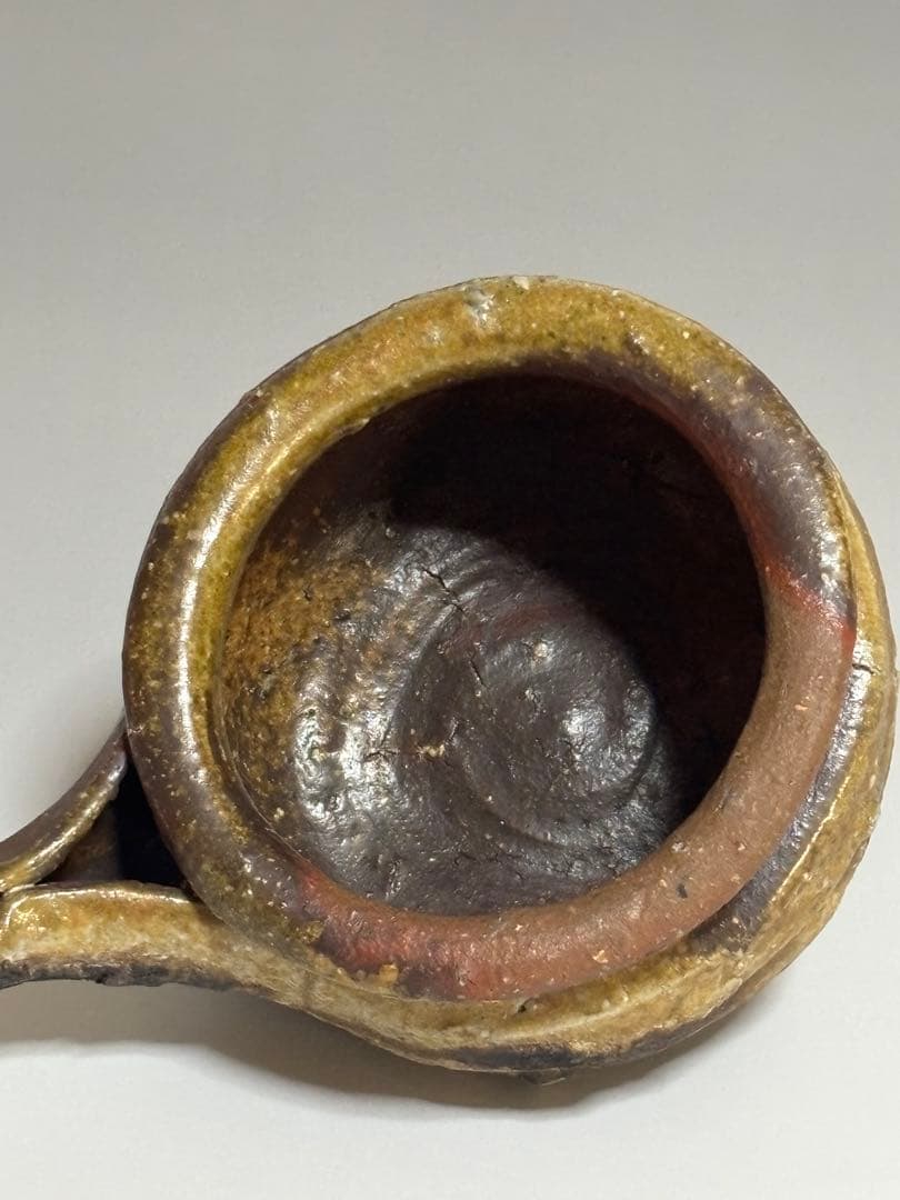 備前酒注ぎ　小出尚永　共箱　　師、原田拾六