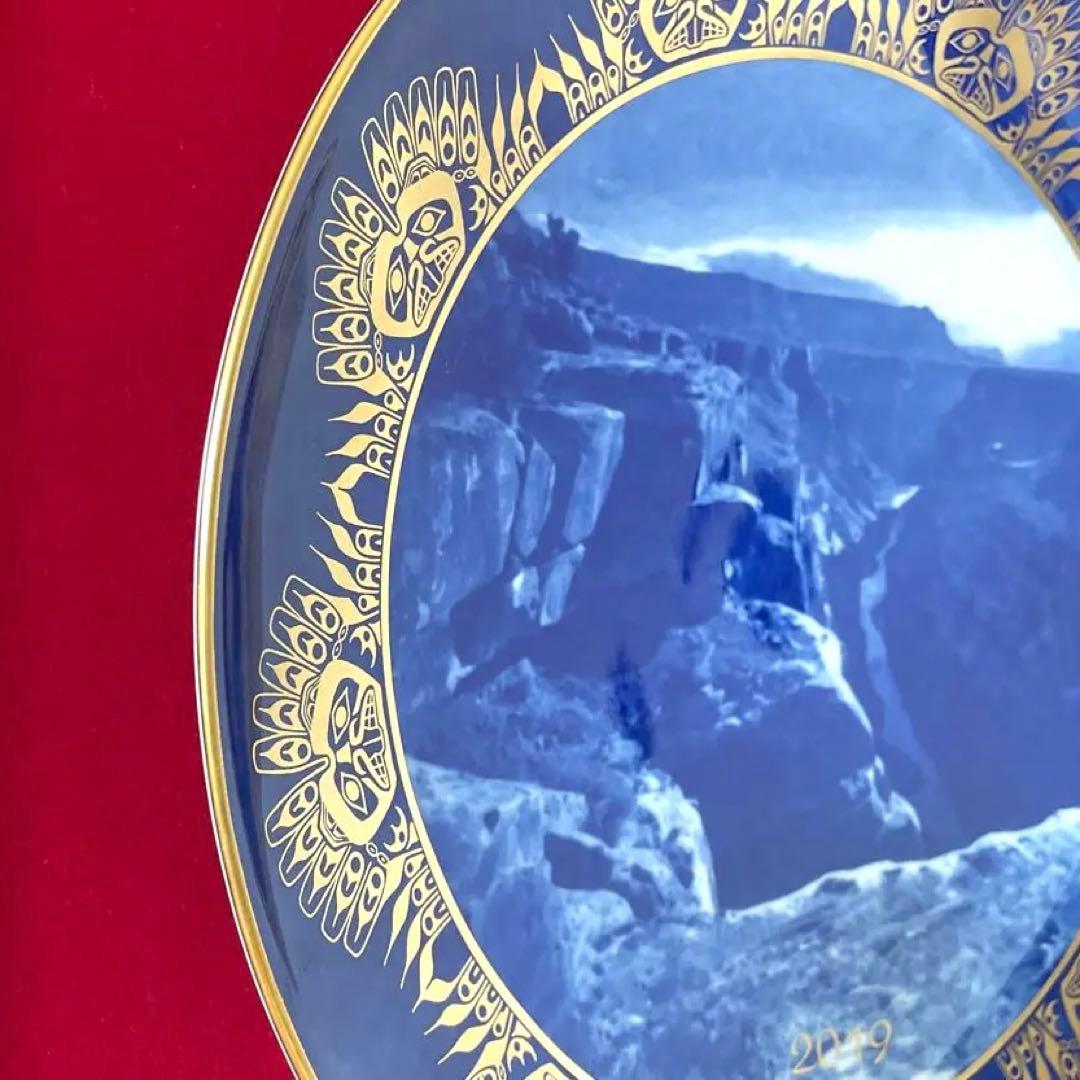 ＊２０１９年・世界自然遺産Grand Canyon＊額装４６cm・Meissen