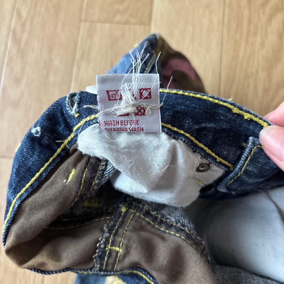 evisu エビス　キッズ　ジーンズ　メニーポケット