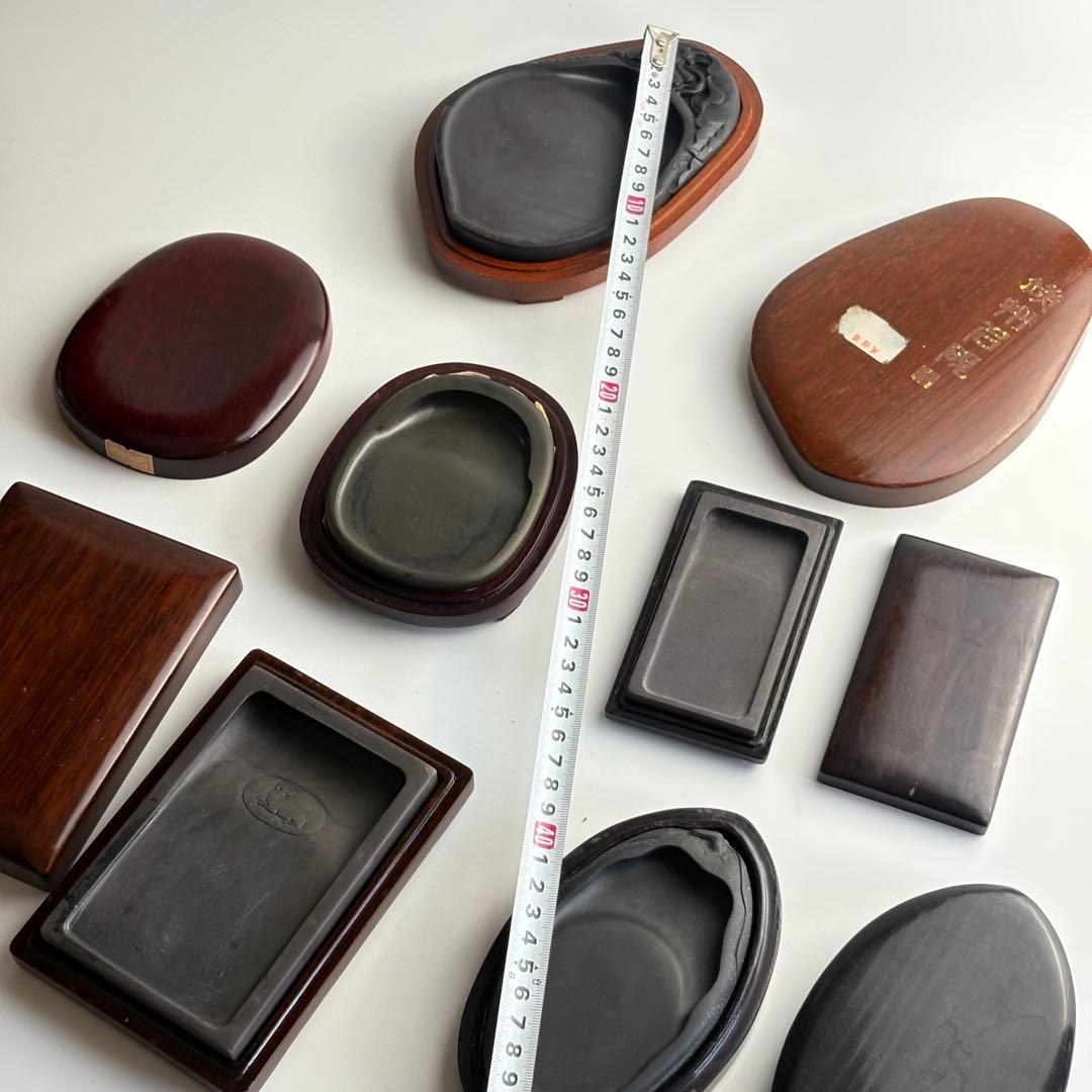 書道具 中国 硯 すずり 5点 まとめて