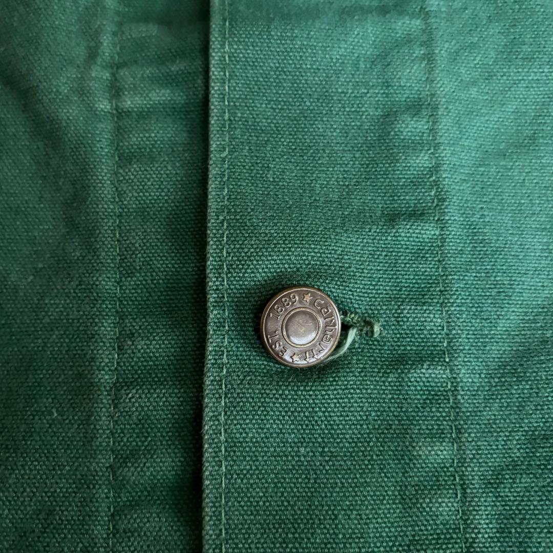 【レア】Carharttカーハートチョアコート裏地なしCU1058 Cactus