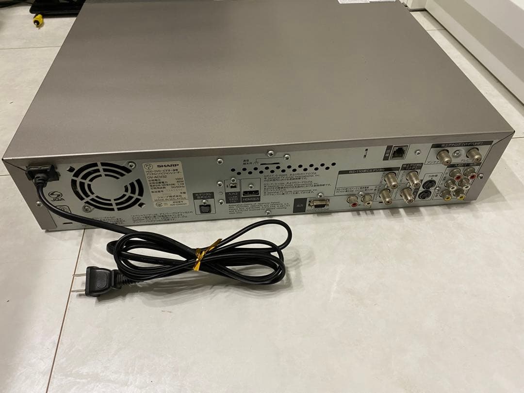 SHARP AQUOS DV-ACV32 デジタルハイビジョンレコーダー