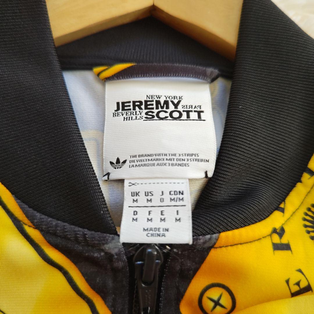 【極美品✨】Jeremy Scott adidas ジャージ 黒/黄 プリント柄