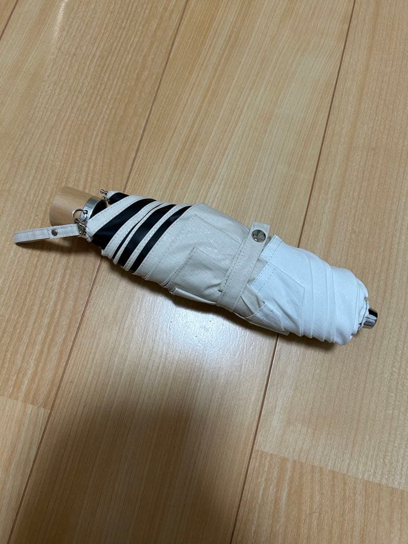 【3段折りたたみ傘】COKAGE+ 遮熱遮光の日傘 リリィホワイト