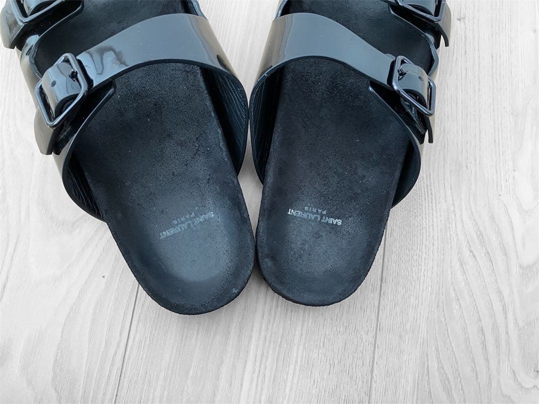 サンローラン　ブラック サンダル