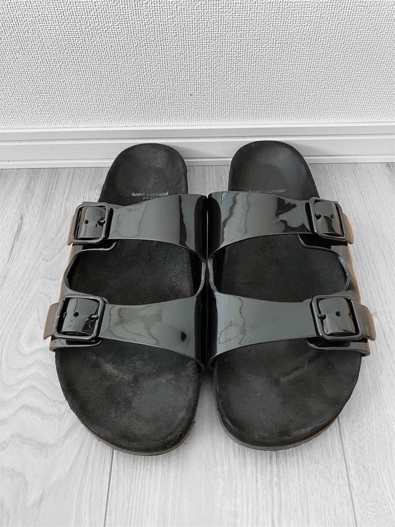 サンローラン　ブラック サンダル