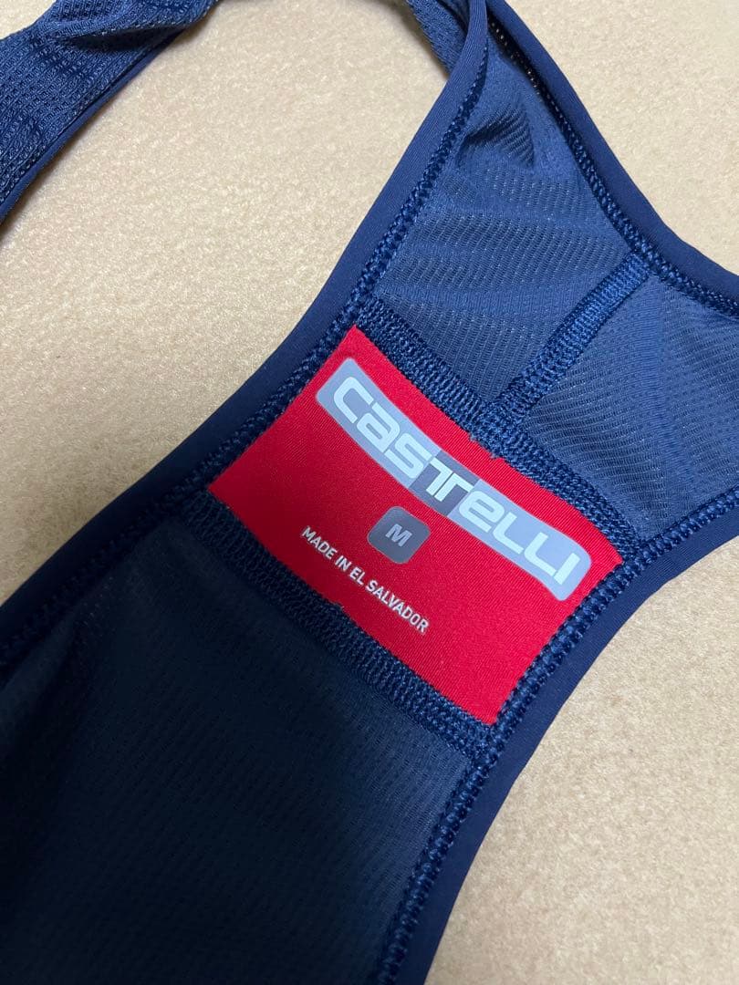 CASTELLI COMPETIZIONE ネイビー ビブショーツ M サイズ