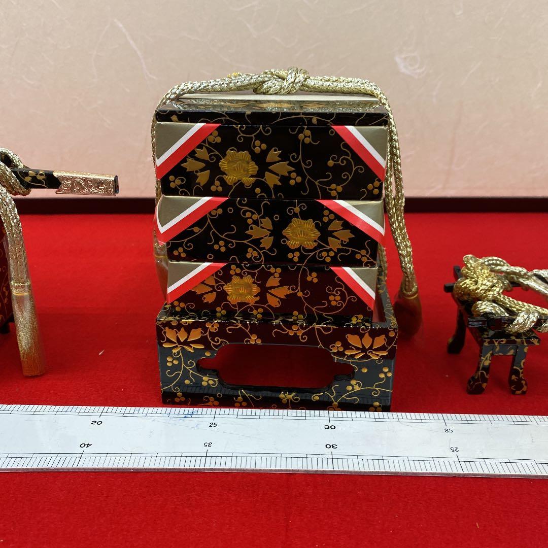【27】雛人形★ひな祭り★雛道具6点セット★展示品★せ