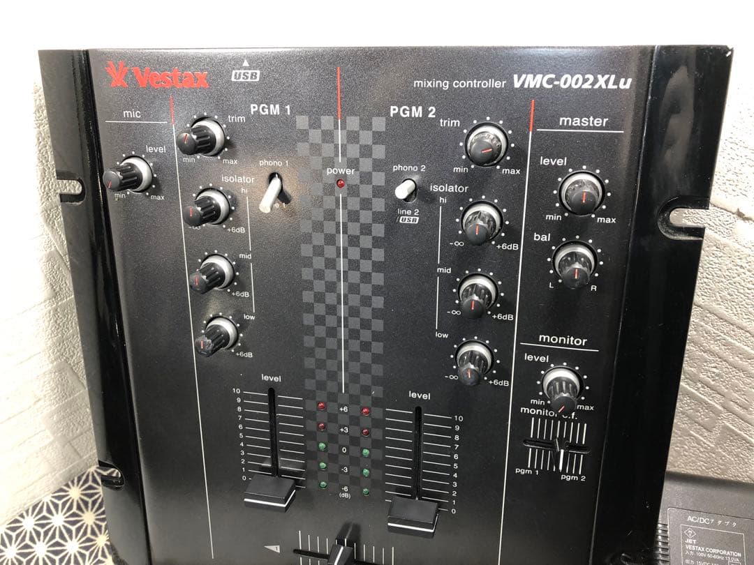 VESTAX ベスタクス　VMC-002XLu フェーダーメンテナンス