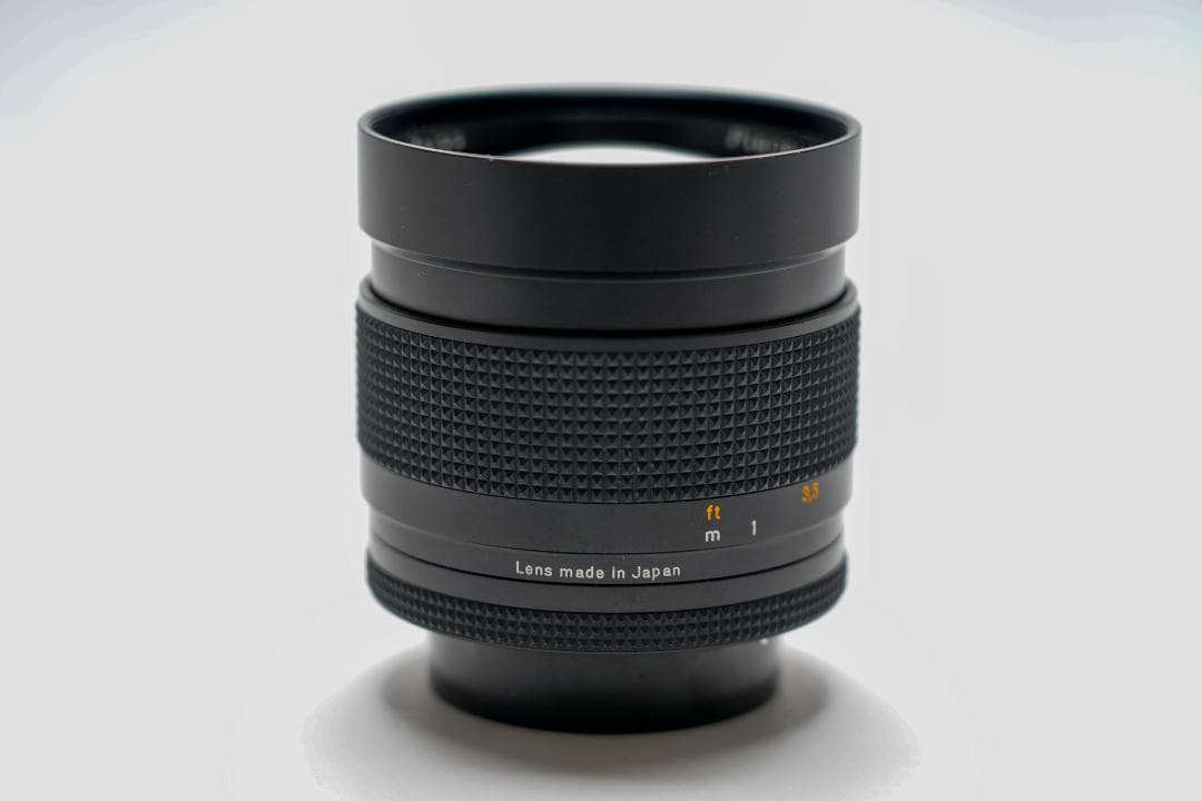 CONTAX　プラナー85mmF1.4　レンズに傷あり