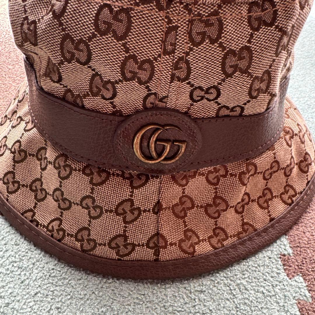 【Non】GUCCI GGパターン バケットハット