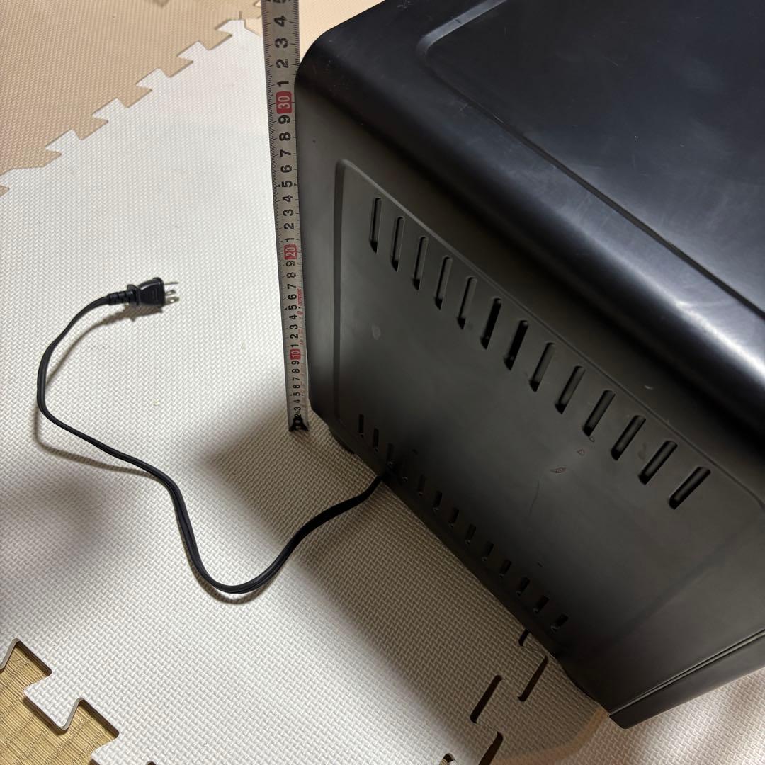 FeeKaa 20L コンベクションオーブン 黒 ゴールドアクセント