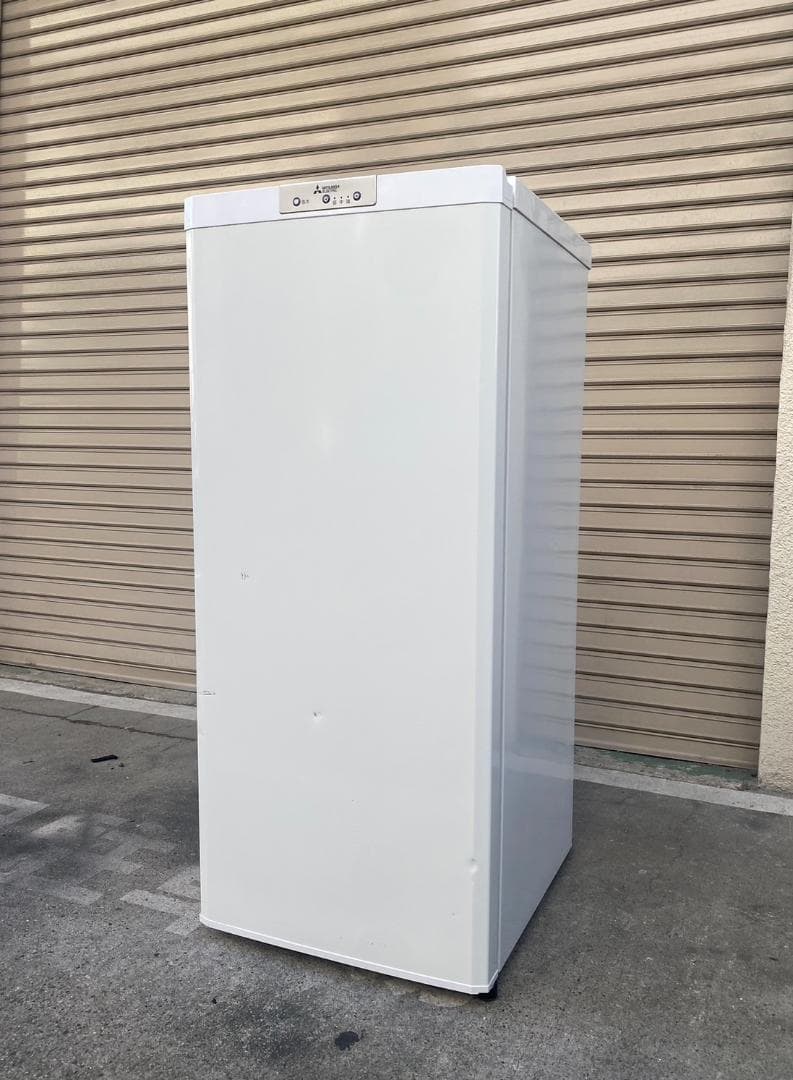 A593♠️三菱 冷凍庫 フリーザー 121L スリムタイプ【MF-U12H-W