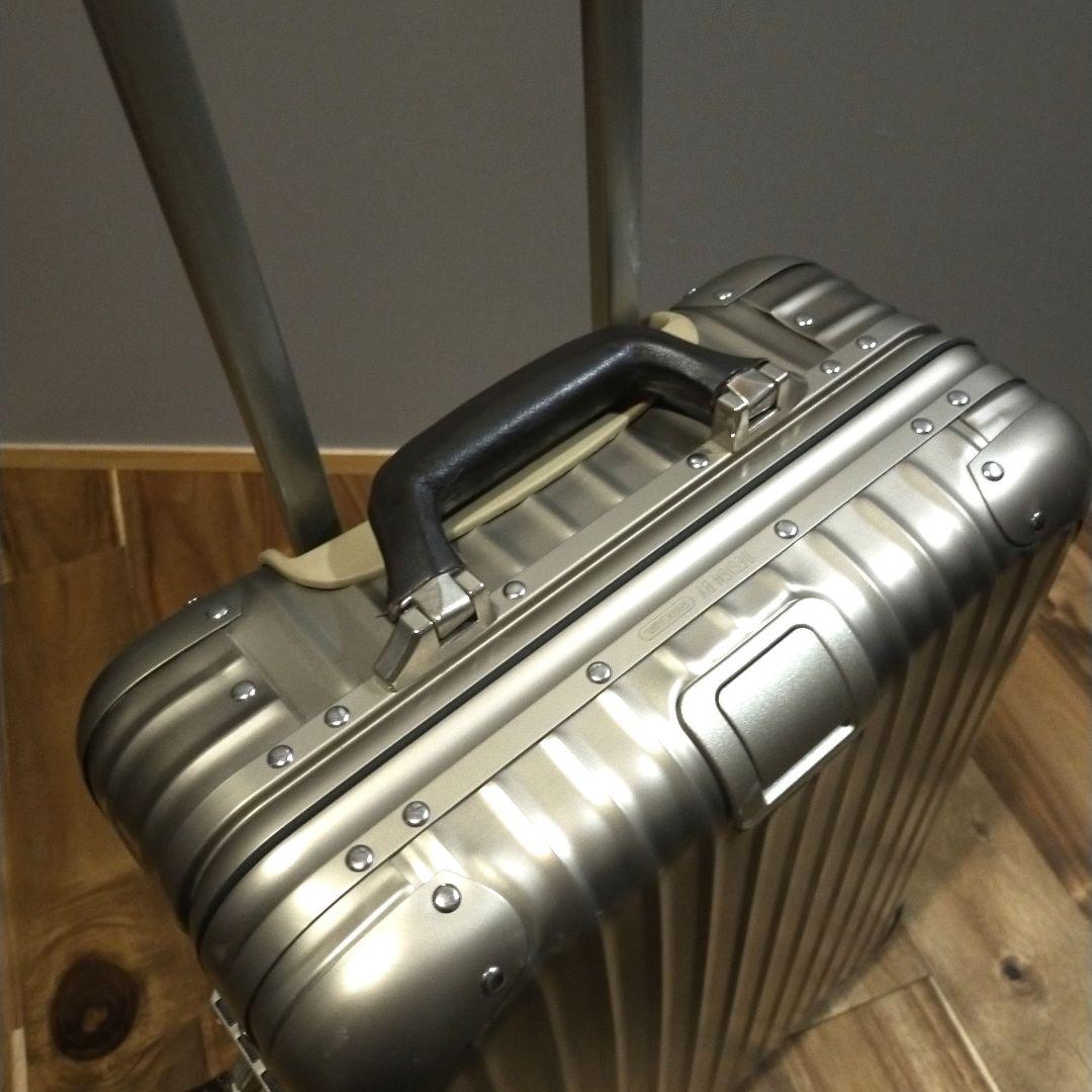 廃盤品★RIMOWAリモワ★トパーズ プレミアム2輪★機内持ち込みOK★32L