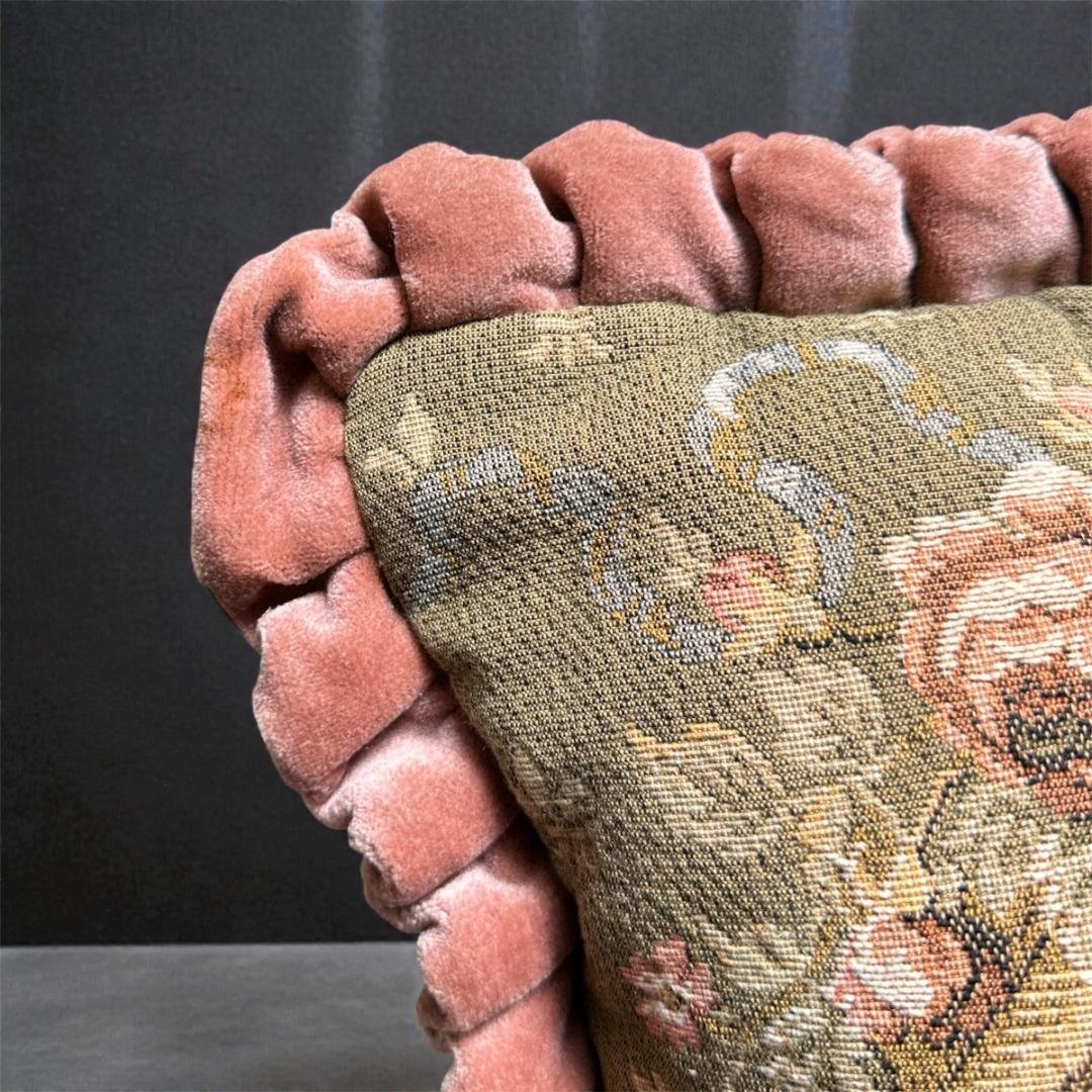 クラシック ゴブラン織り クッションカバー ロココ調 『ビンテージスタイル』