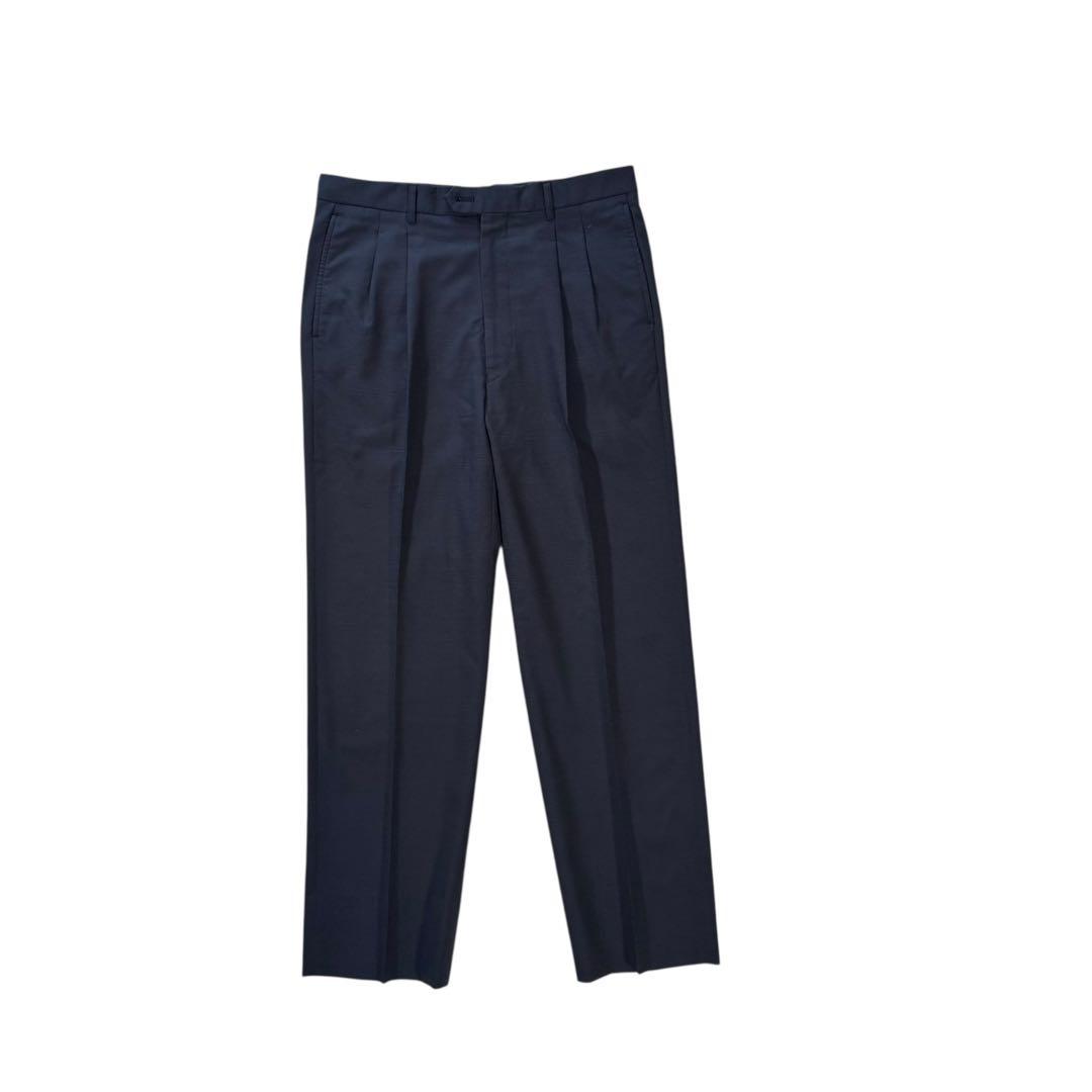 【美品】ポールスミス ロンドン LESSONA セットアップ SUPER120