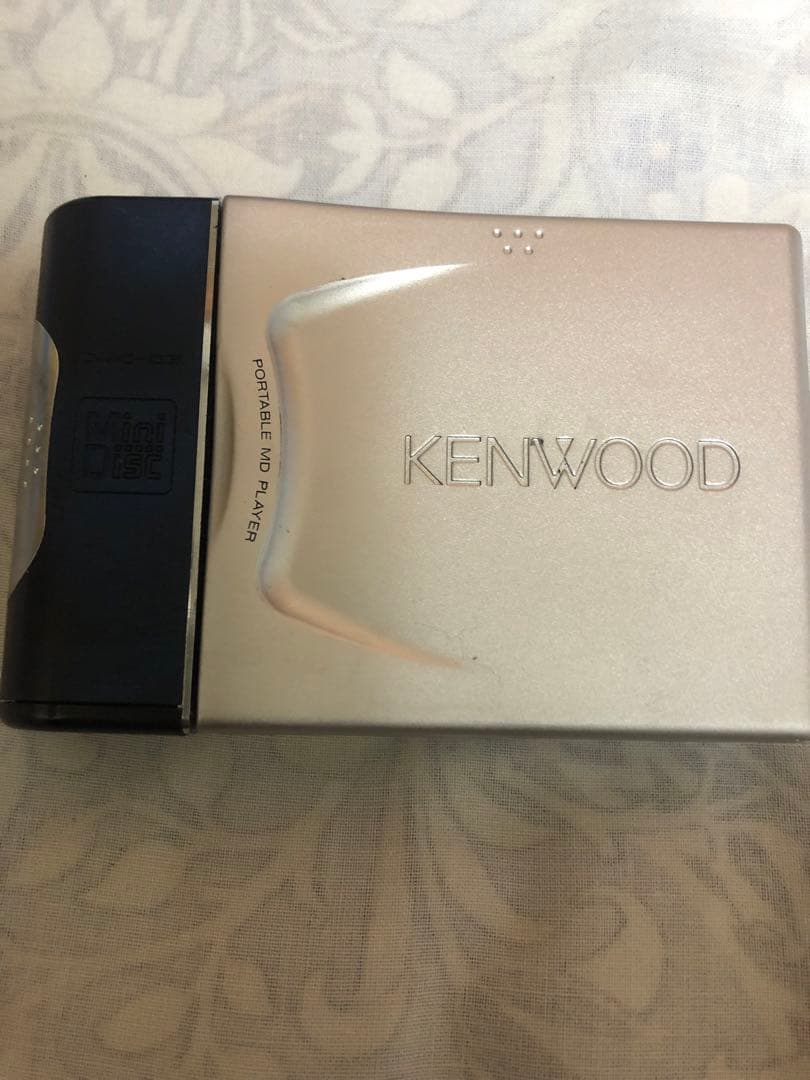 【ジャンク】 KENWOOD ポータブルMDプレーヤー DMC-G3(L)