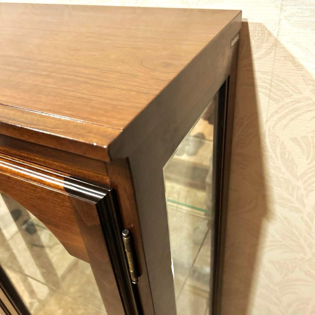 【美品】karimoku / カリモク キャビネット 飾り棚 コロニアル