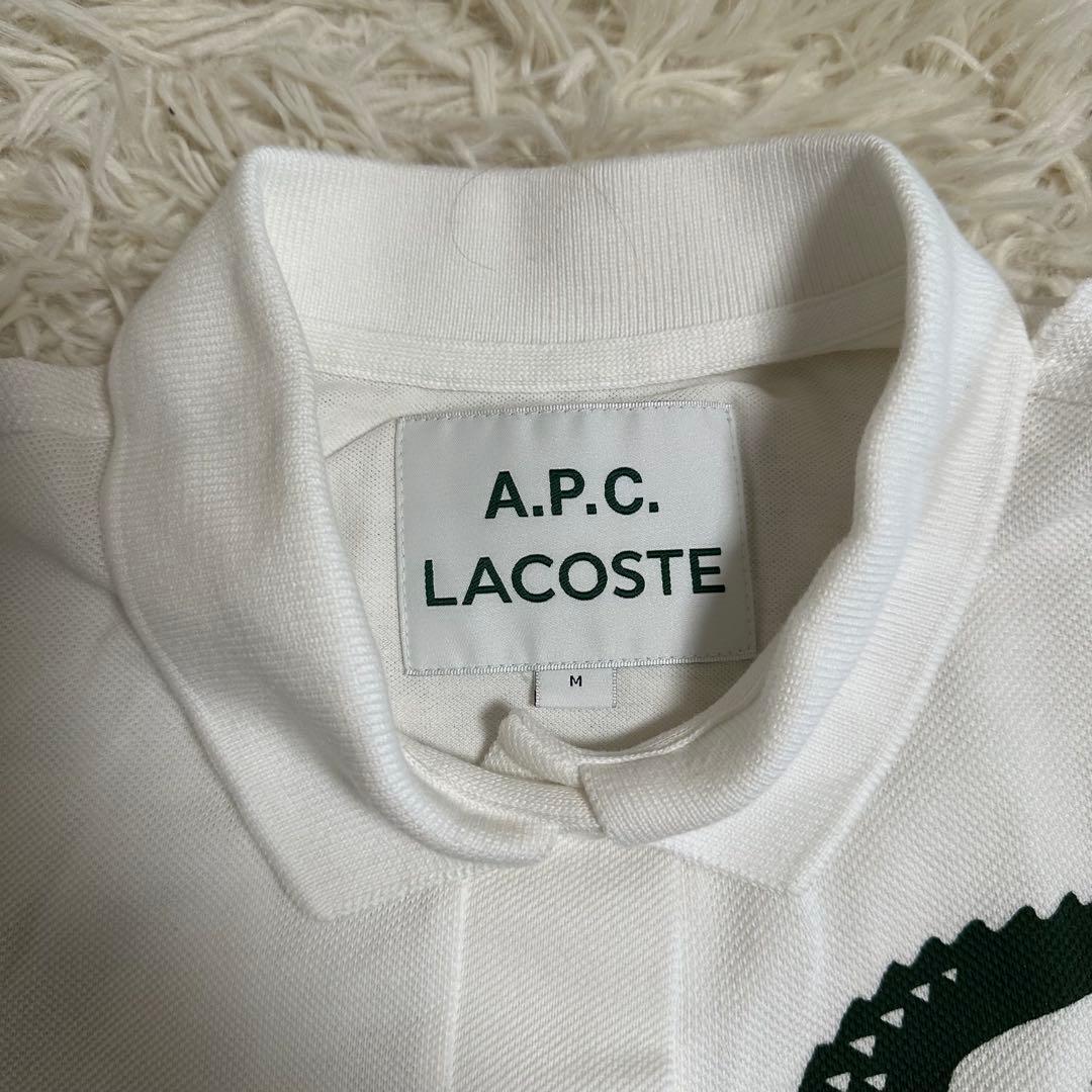 美品 【A.P.C.】アーペーセー LACOSTE ラコステ ポロシャツ 半袖