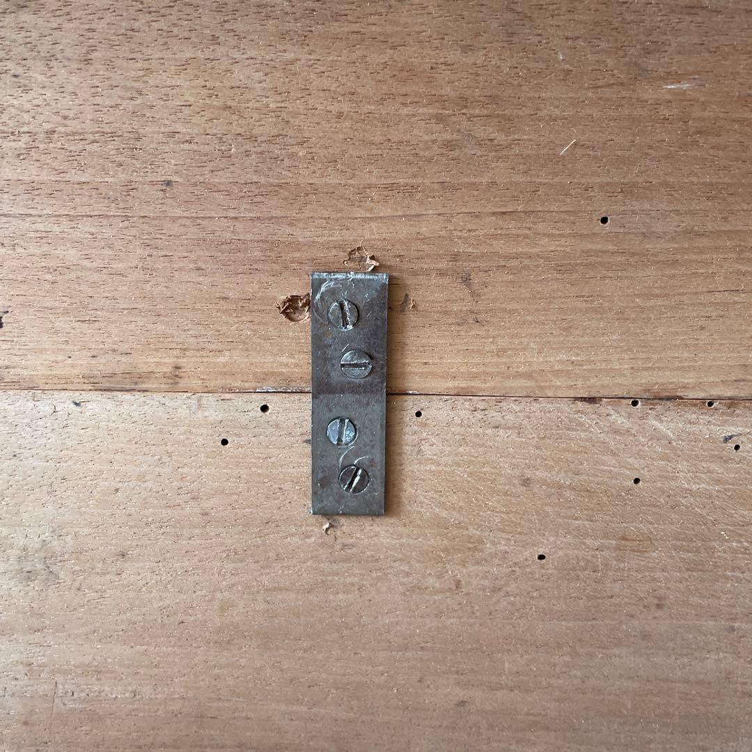 ヴィンテージ　サイドテーブル　デスク　飾り台 作業台　剥離