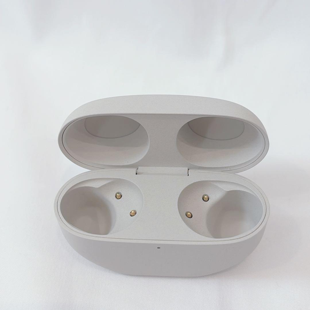 【美品】ソニー 純正 WF-1000XM5 プラチナシルバー 充電ケース