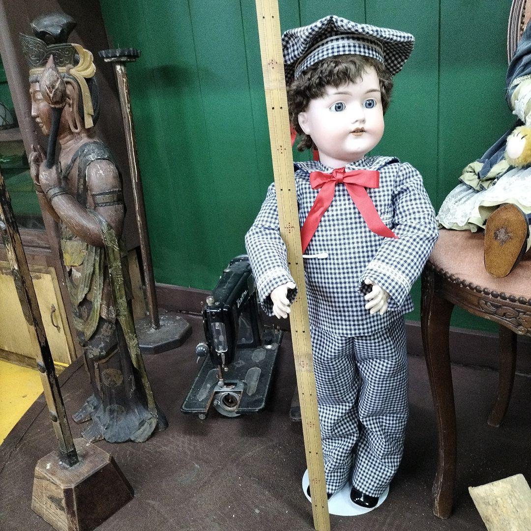 ビスクドール　珍しい男の子　第一次世界大戦モデル　G.M. Bergman