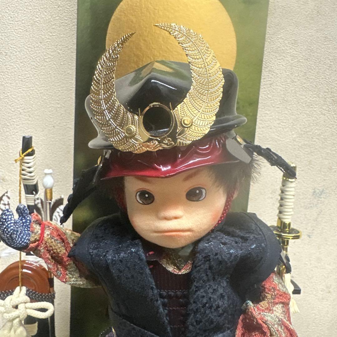 わんぱく家康 壱三式関節人形 総手縫 工房作品 定価32万円 資料付き展示未使用