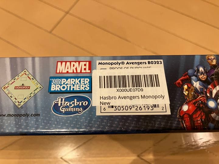 MONOPOLY MARVEL AVENGERS/モノポリー アベンジャーズ